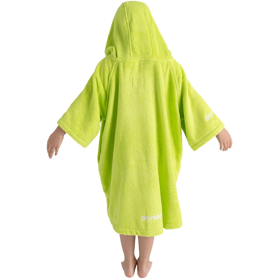 2026 Dryrobe Enfants Peignoir De Change En Tissu éponge Biologique ORGANICJTCRLG - Lime Green